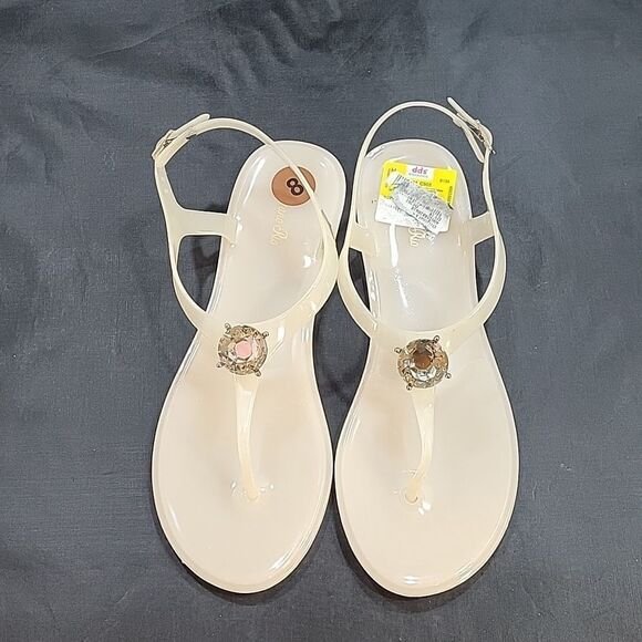 BRAND NEW VERANO RIO RODAM RHINESTONE T STRAP FLIP- FLOPS OPEN TOE COMFY SANDALS - Picture 2 of 14